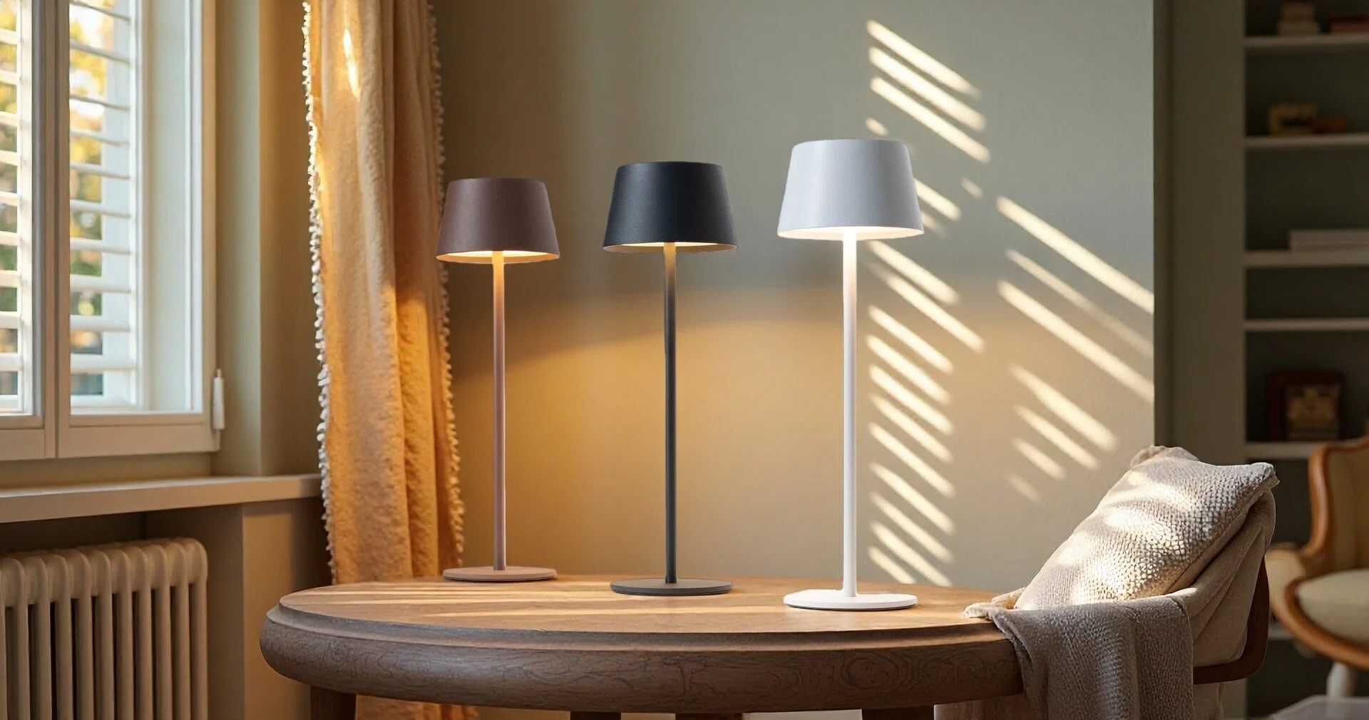 Rechargeable Table Lamp on All Night